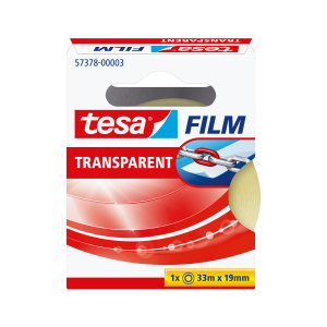 Taśma biurowa tesafilm® TRANSPARENT 33m x 19mm