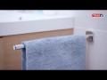 Wieszak łazienkowy na ręcznik bez wiercenia tesa® Elegaant