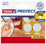 Podkładki filcowe pod meble tesa® 22mm, białe