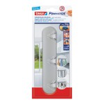 Haczyk samoprzylepny tesa® POWERSTRIPS potrójny, chrom