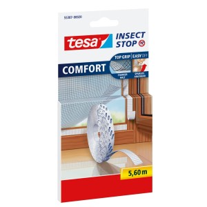 Rzep samoprzylepny do moskitier tesa® Comfort 5,6m x 9mm