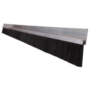 Uszczelka do drzwi garażowych szczotkowa aluminiowa tesa® 1m x 25mm