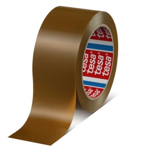 Taśma klejąca pakowa pcv tesapack® premium 66m x 50mm, brązowa