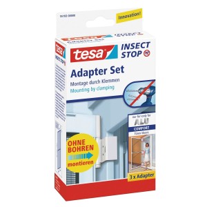 Adapter do moskitiery ramkowej drzwiowej tesa® COMFORT biały