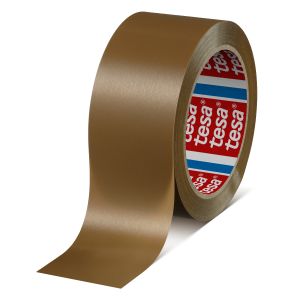 Taśma klejąca pakowa pcv tesa® 66m x 50mm, brązowa