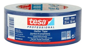 Taśma naprawcza tesa® GAFFER 25m x 50mm, niebieska