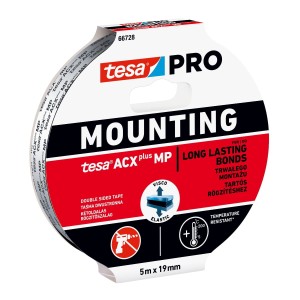 Dwustronna taśma montażowa tesa® PRO Mounting ACX Plus 5m x 19mm