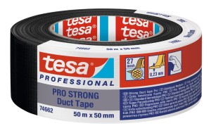 Taśma naprawcza tesa® Strong Duct Tape 50m x 50mm, czarna