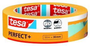 Taśma maskująca malarska tesa® PERFECT+ 2 MIESIĄCE 50m x 30mm