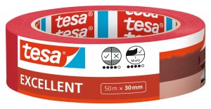 Taśma maskująca malarska tesa® EXCELLENT 1MIESIĄC 50m x 30mm