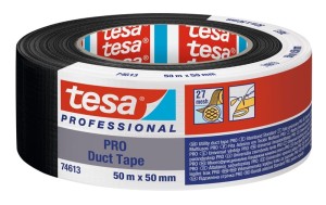 Taśma naprawcza tesa® Duct Tape 50m x 50mm, czarna