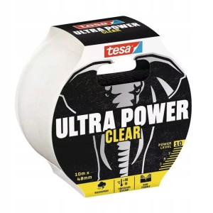 Taśma naprawcza tesa® Ultra Power  10 m x 48 mm, przezroczysta
