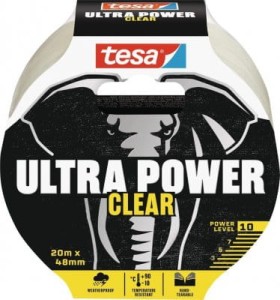 Taśma naprawcza tesa® Ultra Power 20 m x 48 mm, przezroczysta
