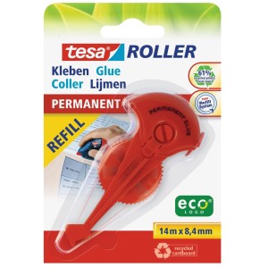 Klej w taśmie tesa® ecoLogo 14m x 8,4mm, WKŁAD