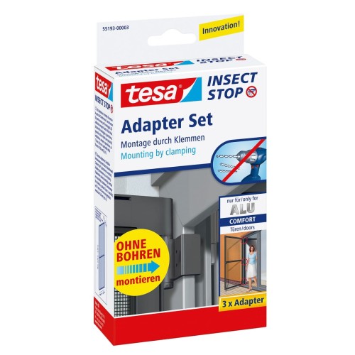 Adapter do moskitiery ramkowej drzwiowej tesa® COMFORT czarny