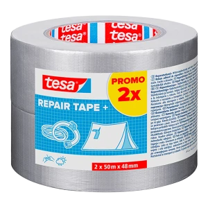 TESA REPAIR TAPE Taśma samoprzylepna naprawcza uszczelniająca szara 2szt.